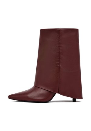 Korte laarzen - dark red