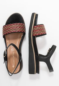Tamaris Sandals - black