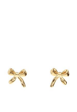 SMALL BOW STUDS - Pendientes - goudkleurig
