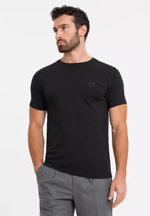 Ombre T-shirt basic - black