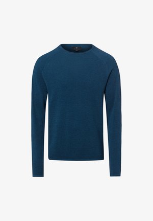 Nils Sundström, NILS SUNDSTRÖM PULLOVER - Strickpullover - blau