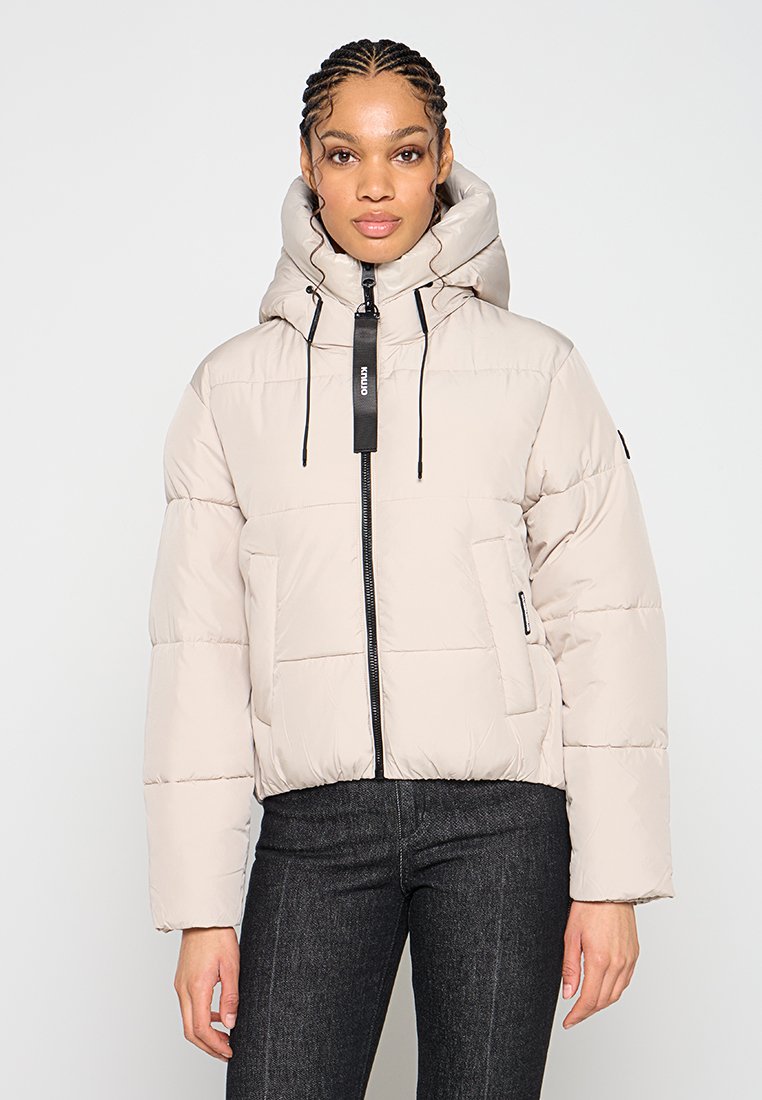 khujo Winterjas crème