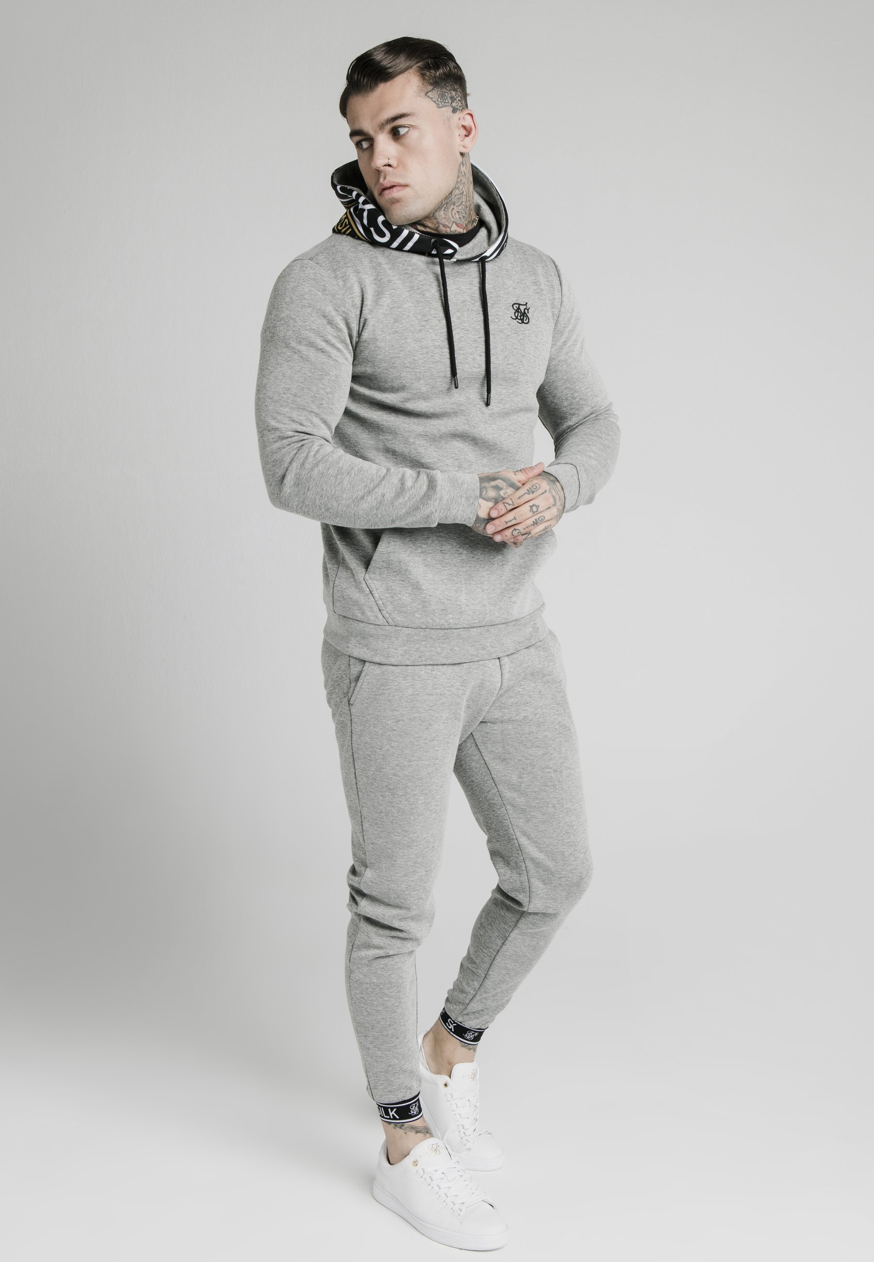 siksilk grey tracksuit