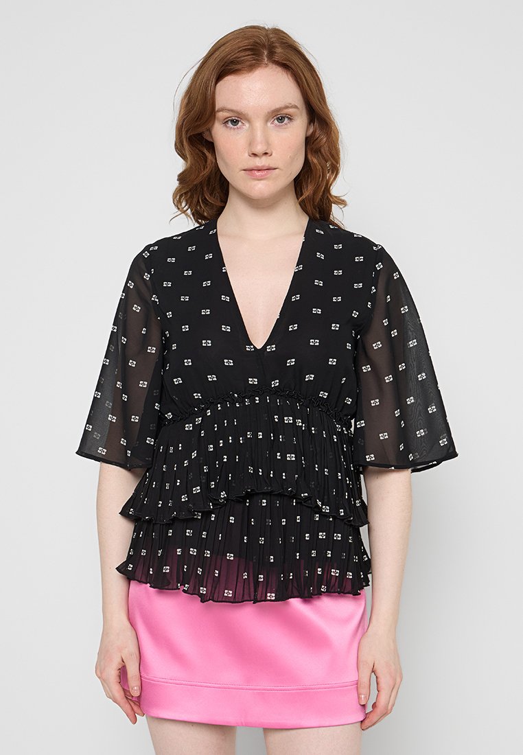 Ganni Blouse zwart