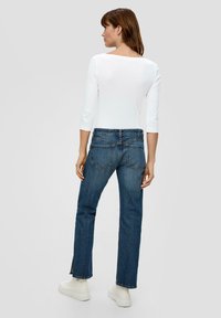 s.Oliver Langarmshirt - weiß