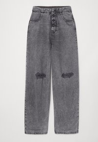 PANTS POCKETS - Vaqueros boyfriend - black