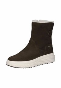 Caprice Zimné čižmy - dk grey suede