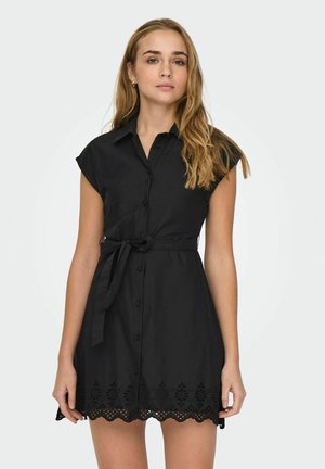 ONLLOU LIFE EMB - Abito a camicia - black
