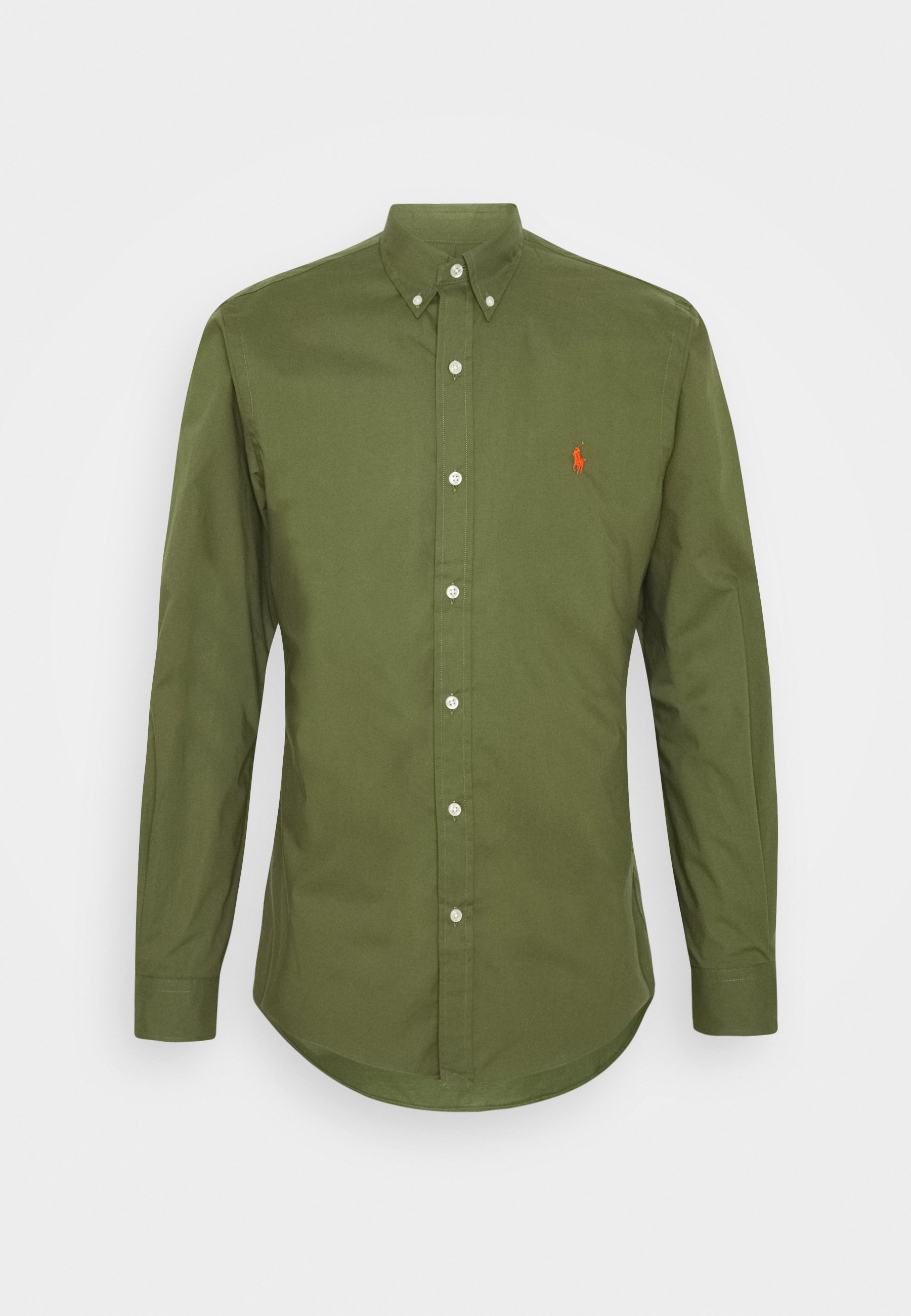 polo ralph lauren olive green shirt