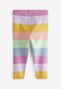 Next Leggings - rainbow stripe