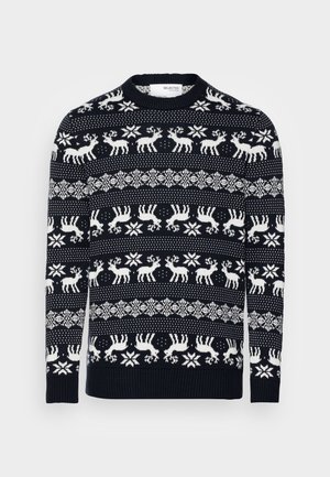 Strickpullover - dark blue