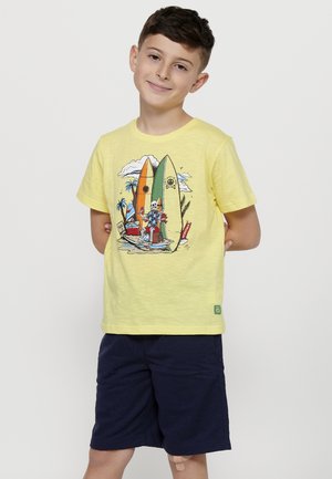 Koroshi SHORT-SLEEVED  - Apdrukāts T-krekls - amarillo   yellow