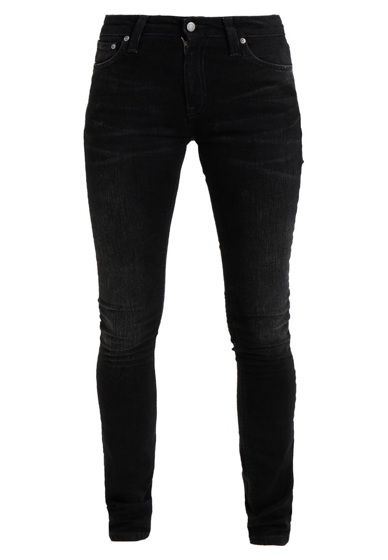 Nudie Jeans Jeans Skinny Fit zwart denim/blackdenim