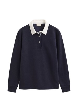 GANT, RUGGER SWEAT - поло риза - evening blue