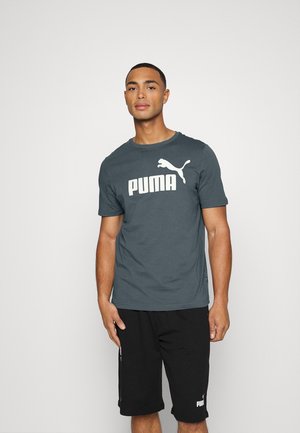 LOGO TEE - T-shirt con stampa - dark slate