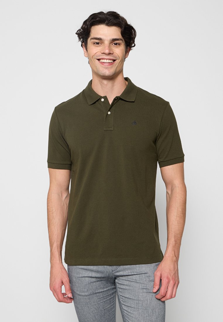 Scotch & Soda Poloshirt olijfgroen