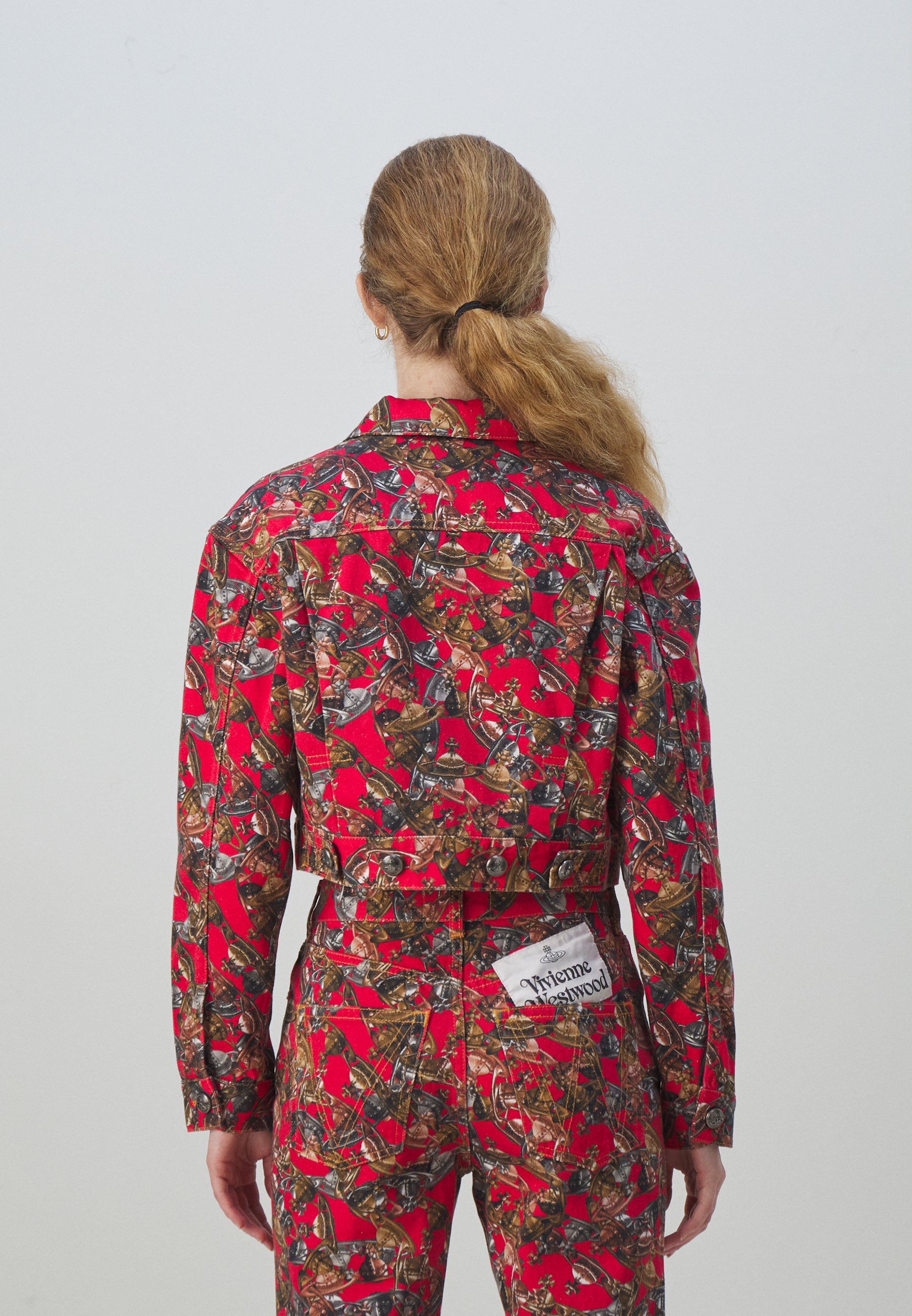 Vivienne Westwood CROPPED MARLENE JACKET - Denim jacket