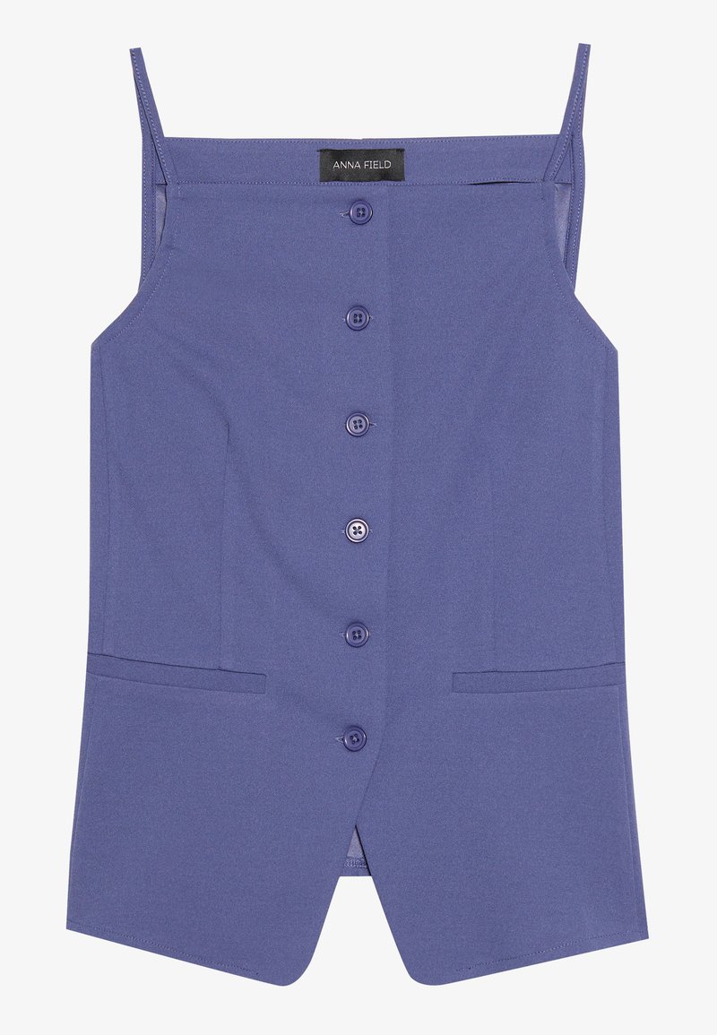 Anna Field Top blauw Anna Field Top blauw