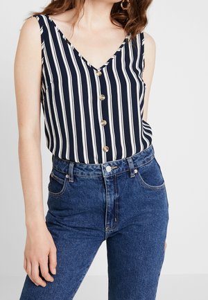 Blouse - blue
