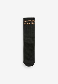 Next CUSHION 3 PACK WITH ARCH SUPPORT - Socks - white black  animal