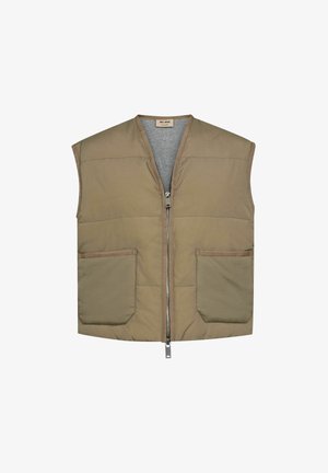 Mos Mosh, MMMANJA DOWN VEST - Vesta - brindle