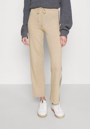 Kalhoty - oatmeal/grey