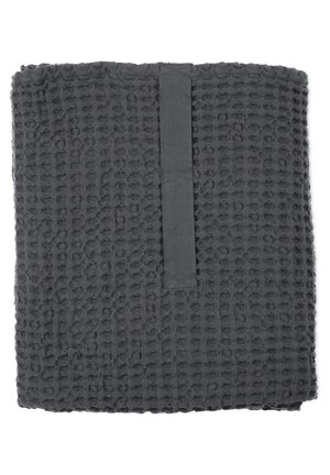 WELLNESS BIG WAFFLE - Strandhåndklæde - dark grey