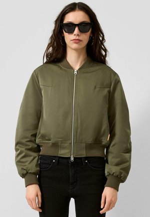 Bomberjacke - olivgrün