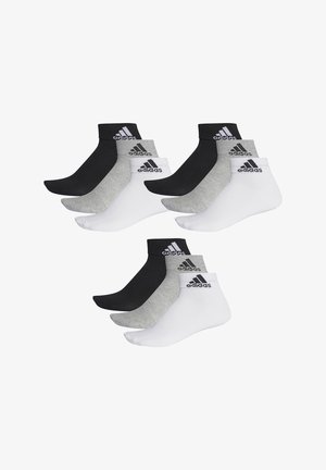 adidas Performance, 9 PACK ANKLE QUARTER UNISEX KURZ - Sportsocken - grey white black