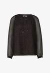 RAGLANBLUSE MIT SPLIT NECK UND PRINT - Blouse - molten earth