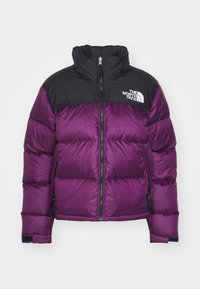 1996 RETRO NUPTSE JACKET - Chaqueta de plumas - black/currant purple
