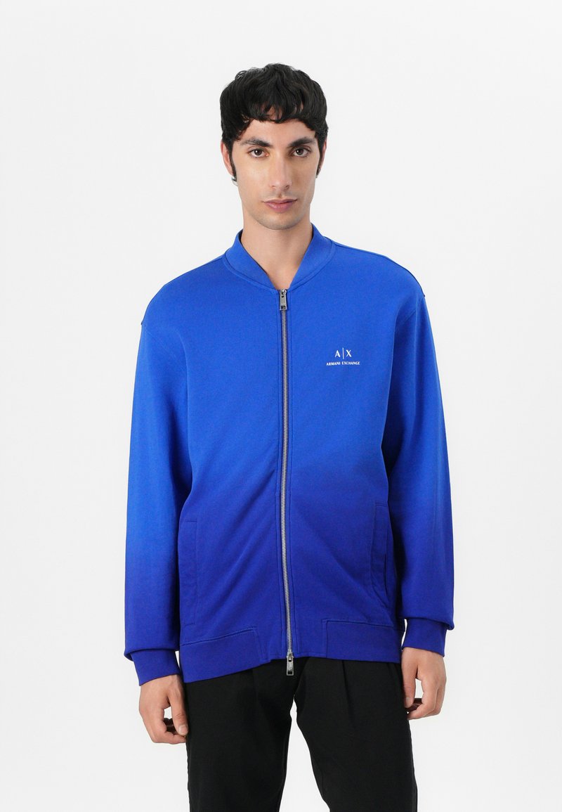 Armani Exchange Sweater met rits zwart Armani Exchange Sweater met rits zwart