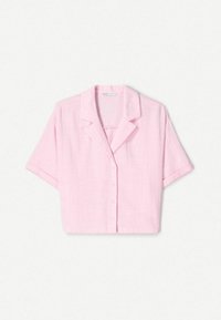 SHORT SLEEVE   - Button-down blouse - pink