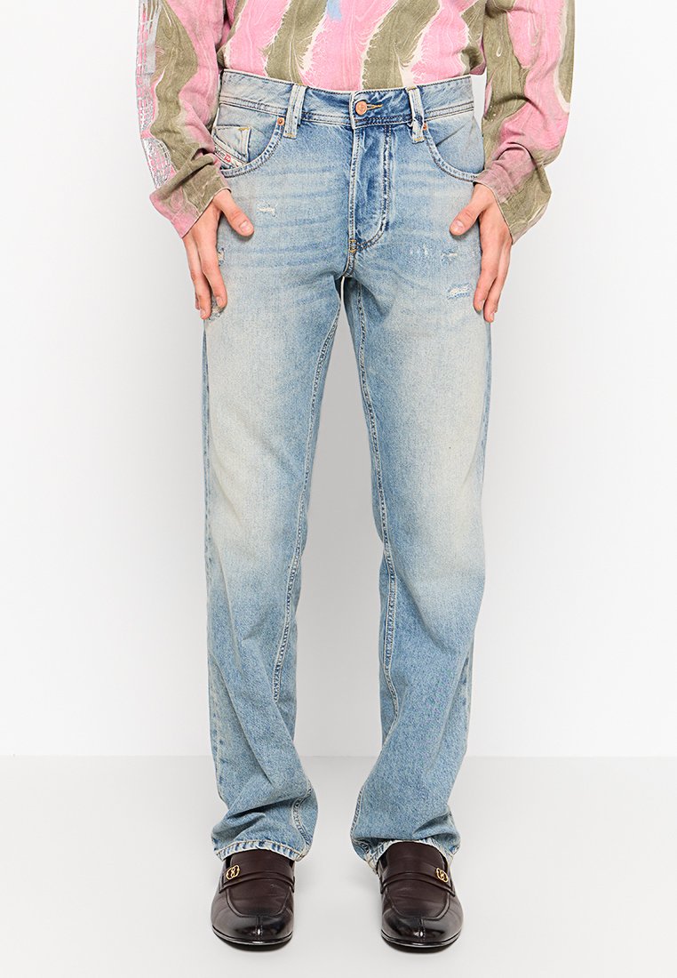 Diesel Straight leg jeans blauw