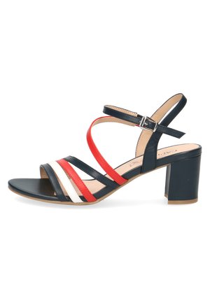 Caprice Sandals - ocean/red/wht#