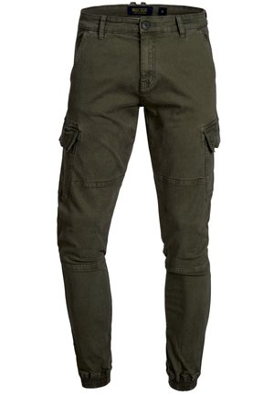 INDICODE JEANS AUGUST - Reisitaskuhousut - army