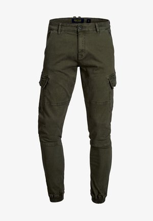 INDICODE JEANS AUGUST - Reisitaskuhousut - army