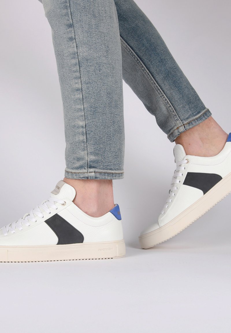 Herren Sneaker low | Blackstone Sneaker low white navy/weiß - IG98136 Herren Sneaker low | Blackstone Sneaker low white navy/weiß - IG98136