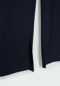 Stradivarius Tygbyxor - dark blue