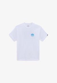 Unselected, white malibu blue