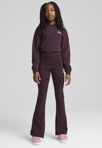 Puma CLASSICS SEASONAL  - Treniņtērpa apakšdaļas - midnight plum