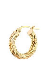 DIAMANT L'ÉTERNEL HOOP - Kõrvarõngad - yellow gold-coloured