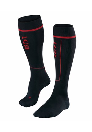 FALKE IMPULSE RUNNING IMPROVED BLOOD CIRCULATION - Calze sportive - black