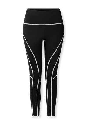 10DAYS CONTRAST - Tights - black