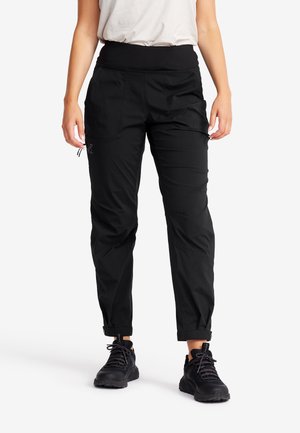 BREEZY - Tygbyxor - black