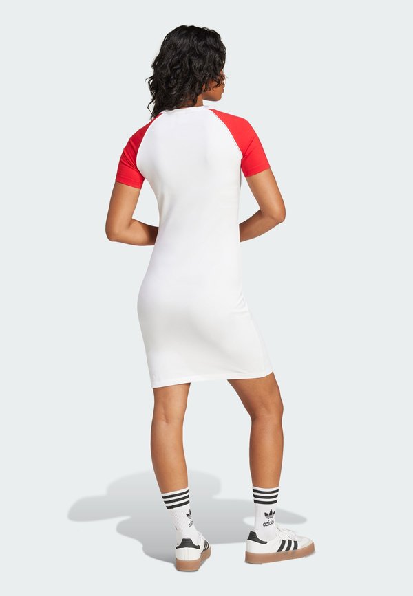 ADICOLOR 3-STRIPES RAGLAN SHORT SLEEVE - Jersey dress3