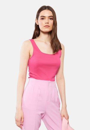 NECK PLAIN ATHLETE - Top - fushia