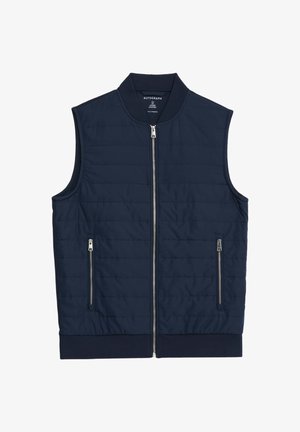 Autograph QUILTED GILET - Weste - dark navy