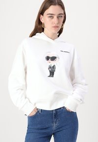 KARL LAGERFELD IKON AQUARELLE - Felpa - white