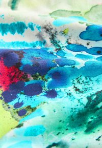 Next CROPPED STANDARD - Leggings - Byxor - black  pink  blue floral splat print